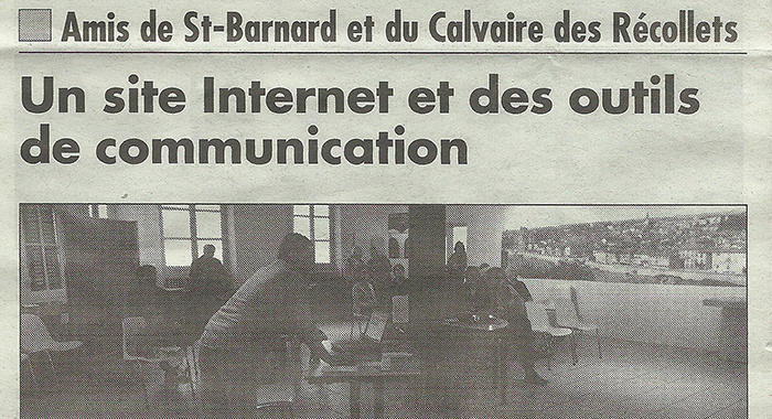 L’Impartial, 18 mai 2017 : Un site Internet et des outils de communication