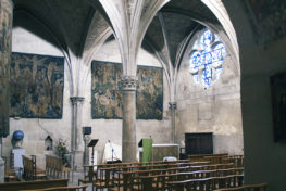 La chapelle du Saint-Sacrement de la collégiale Saint-Barnard